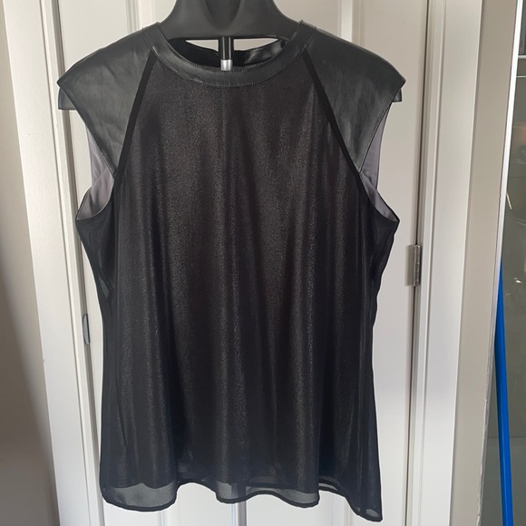 RUDSAK Tops - RUDSAK - LEATHER CAP SLEEVES